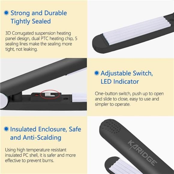 Potato Chips Bag Sealer Clip Kitchen Gadgets, Food Sealer Reusable Heat Sealer - Picture 4 of 6